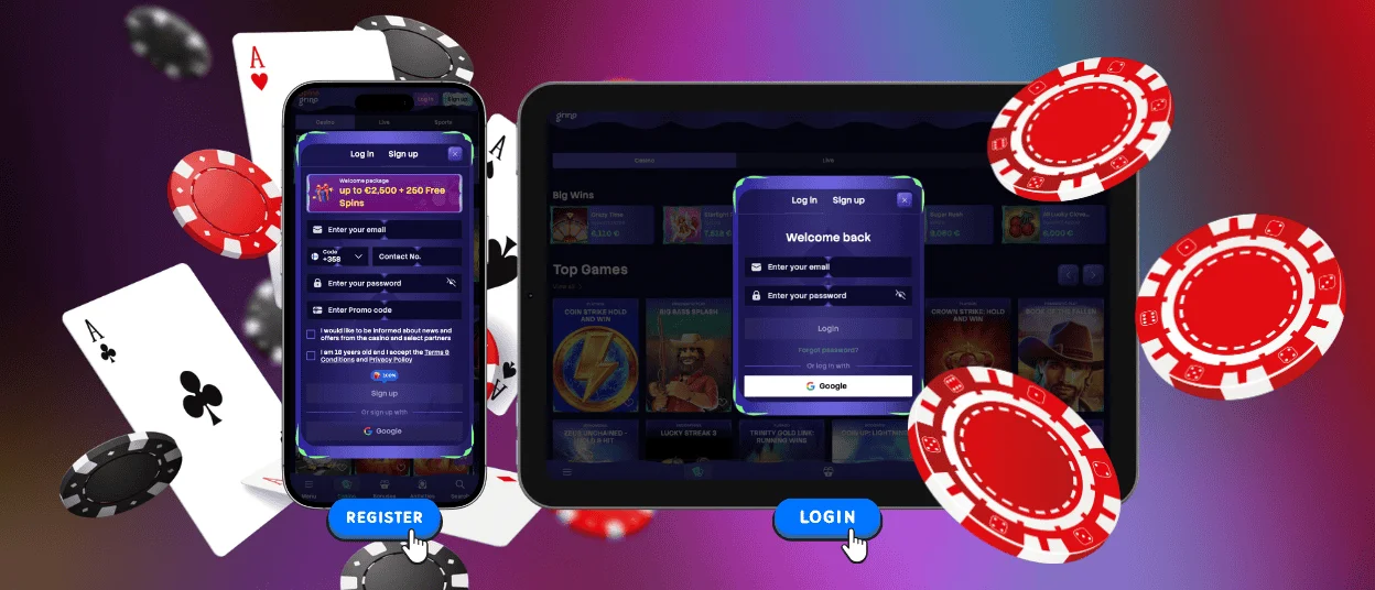 Spinogrino Login